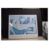 Framed Print 'Pink Nude' By Henri Matisse 34x28.5'
