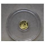 1/500oz Gold Eagle in Capsule