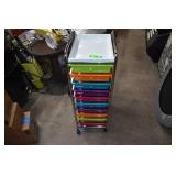 Craft Cart With Shelves