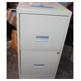 Metal locking Two Drawer File Cabinet With Keys