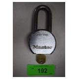 Heavy Duty Steel Master Lock & Key