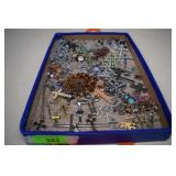 Tray Full Of Cross Themed Fashion Jewelry