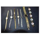 Lot Of 7 Vintage Watches Untested