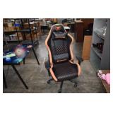 Cougar Orange&Black Gaming Chair W/ Lumbar&Neck