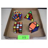 Four Rubik's Cubes