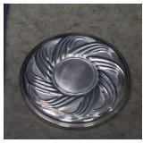 Wallace Sterling Purse Mirror w/ Bag