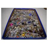 Tray Full Of Fashion Jewelry Pendants & More