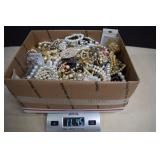 Over 11lbs Of Costume Jewelry,Some Is 4 Crafting