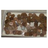 (150) Copper Memorial Pennies