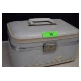 Vintage Carousel Travel Case w/Key