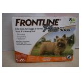 8 Doses Of Front Line Plus For Dogs 5 To 22 Pounds