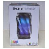 IHome Color Changing Wireless Speaker New In Box