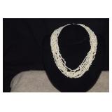 Multi-Strand Freshwater Pearl Necklace
