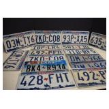 Assortment Of Texas License Plates