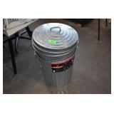 Two BEHRENS 20 Gallon Metal Trash Cans
