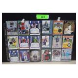 18- Game Used Memorabilia & Autograph Cards