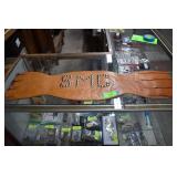 Vintage Western Leather Belt/ Back Support