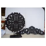 Buddhist Dharmachakra  Wheel Ornament/