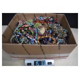 Over 15 lbs. Of Costume Jewelry,Some 4 Crafting Or