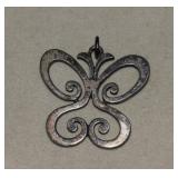 James Avery Stylized Butterfly Pendant - Tarnished
