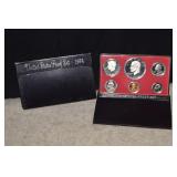 1974S U.S. Proof Set w/Eisenhower Dollar  Six Coin