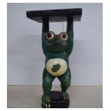 Frog Wooden Butler