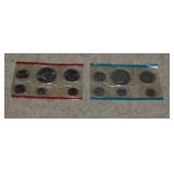 1976 Unc. P&D Year Sets w/ Eisenhower Dollars