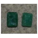 20.80 Tcwt Emeralds in Gem Jar