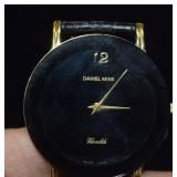 Daniel Mink 'Vivaldi' Swiss Gold Plated Watch