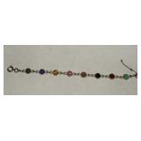 1/20 12K Scarab Bracelet-Safety Chain Needs Repair