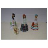 Vintage Lot Schmid Bros Around The World Bells &