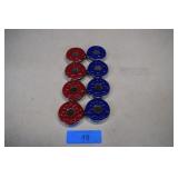 Vintage Shuffleboard Pucks