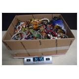 Over 14 lbs. Of Costume Jewelry,Some 4 Crafting Or