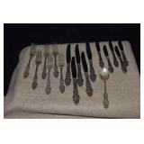Reed & Barton 17pc Sterling Flatware   NOTE**