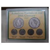 American Nickels of 20th Century   NOTE**