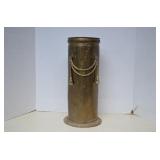 Vintage Large Brass & Metal Umbrella Holder