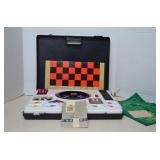 Vintage Los Vegas Game Chest In Carry Case