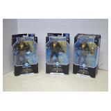 Lot DC (3) Black Adams Action Figures NIB