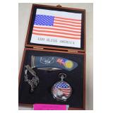 Collectible Knife & Pocket Watch