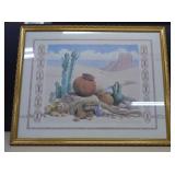 Southwestern Style Framed Print