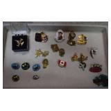 General Dyamics Plane Tie Tac, Elks, Boy Scouts