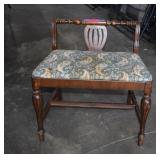 Vintage Vanity Bench