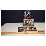 5-All Metal Embossed Roberto Clemente Cards With