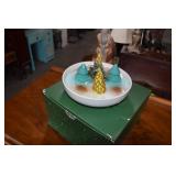 Scented Christmas Candle Plate