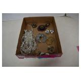Box Of Misc. Signed Jewelry