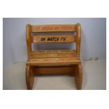 Vtg. Child's Convertible Chair / Step Stool Combo