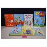 Seven Dr. Suess Hard Cover Books