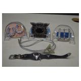 Three Ladies Western Belt Buckles & Accessories
