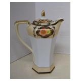 Vintage Noritake Japan Floral Chocolate Pot
