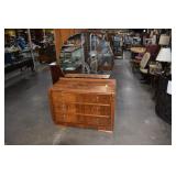 Art Deco Dresser W/ Mirror. Next lot matches